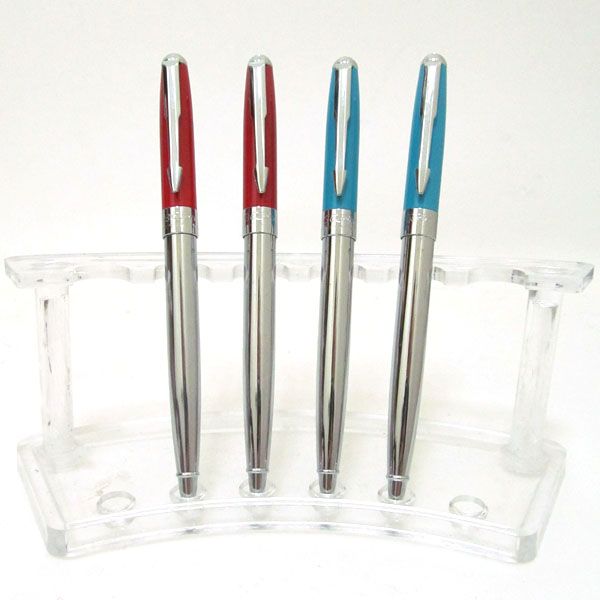 Ручка «Baixin» кулькова поворотна з металевим корпусом, в асортименті, ТМ Baixin