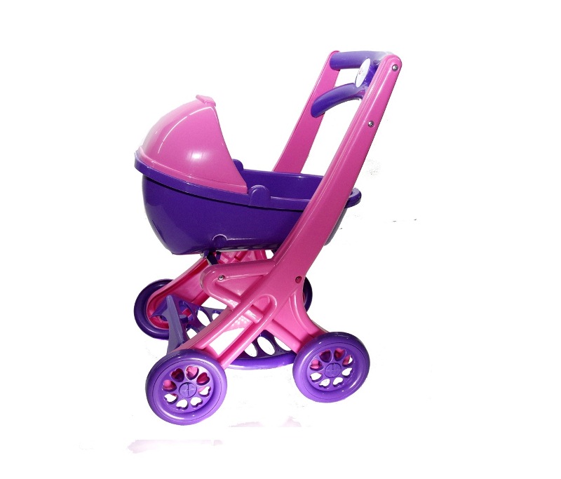 Коляска для ляльок з люлькою 53х33х38 см, ТМ Долоні