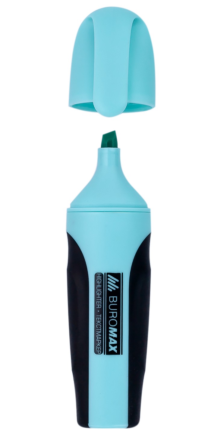 Маркер текстовий пастельний бірюзовий, ТМ Buromax