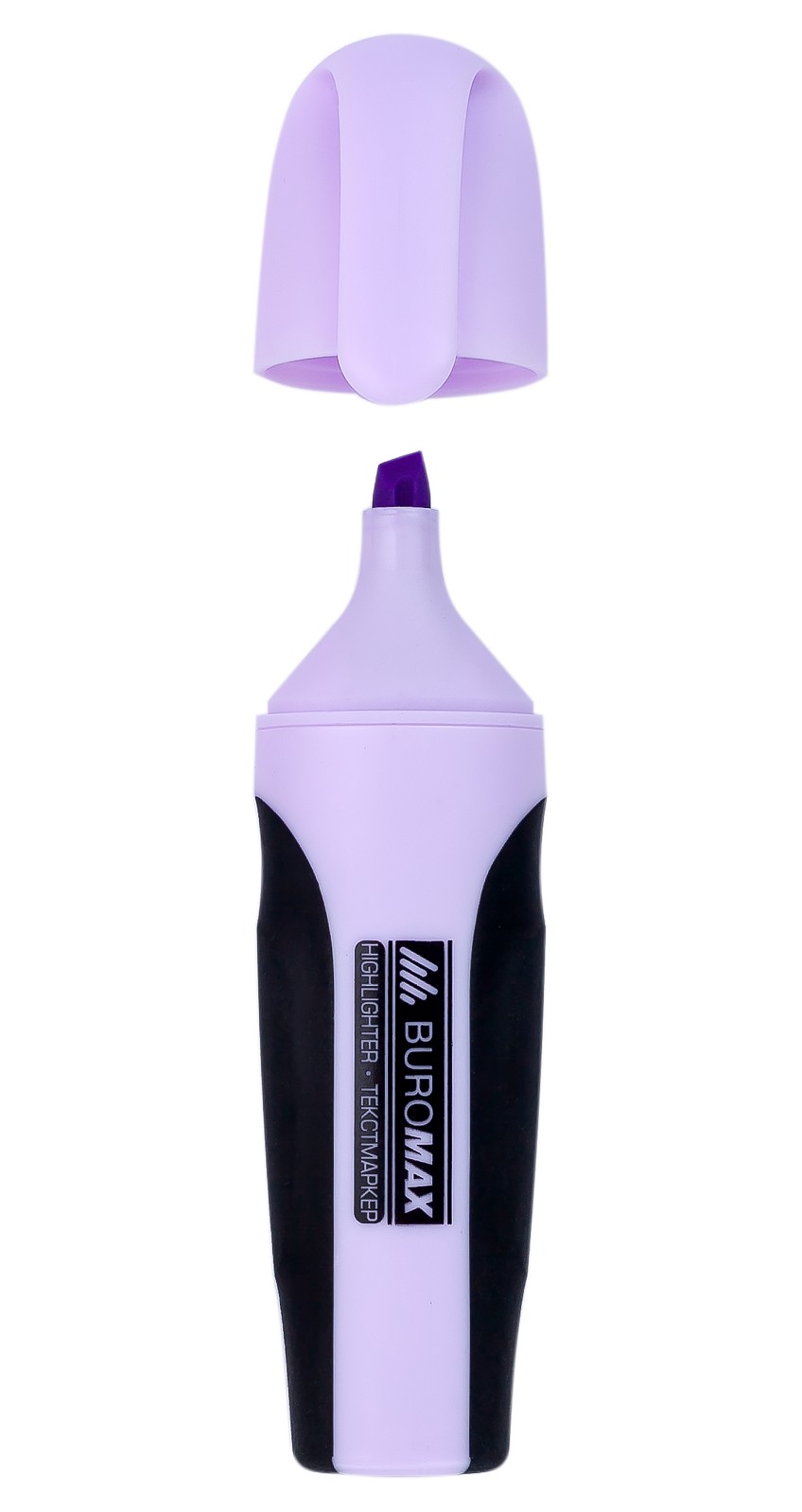 Маркер текстовий пастельний лавандовий, ТМ Buromax