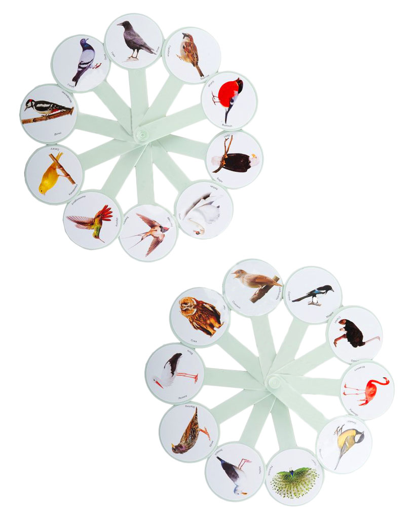 Віяло «Птахи»