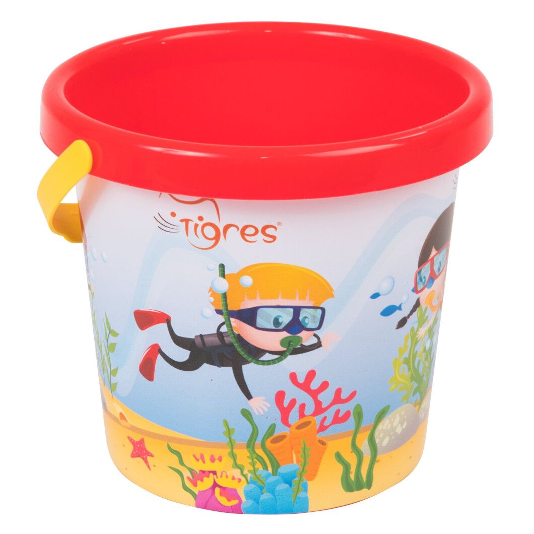 Відерце для піску 1 л, в асортименті, ТМ Тигрес