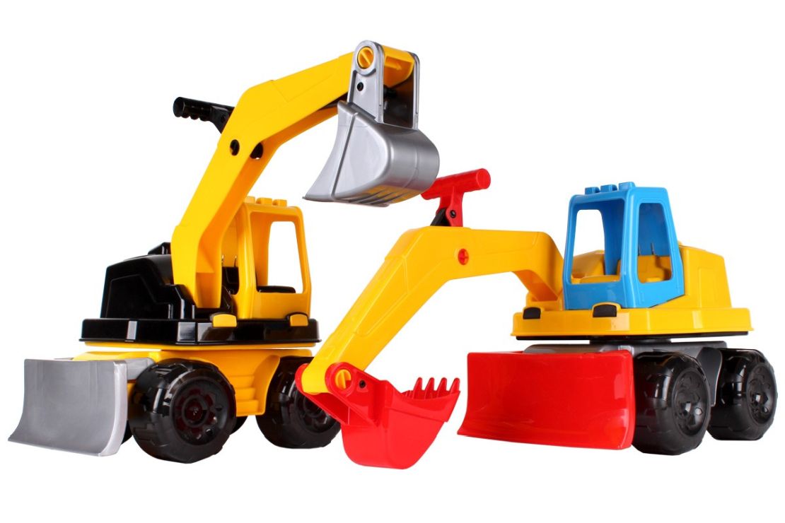 Трактор 40х21х17,5 см ергономічної будови, кабіна обертається на 180 градусів інерційний, в асортименті, ТМ Технок