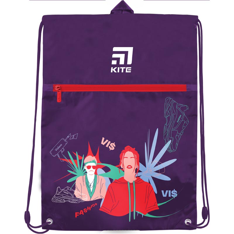 Сумка для взуття з кишенею Kite Education 49х36 см