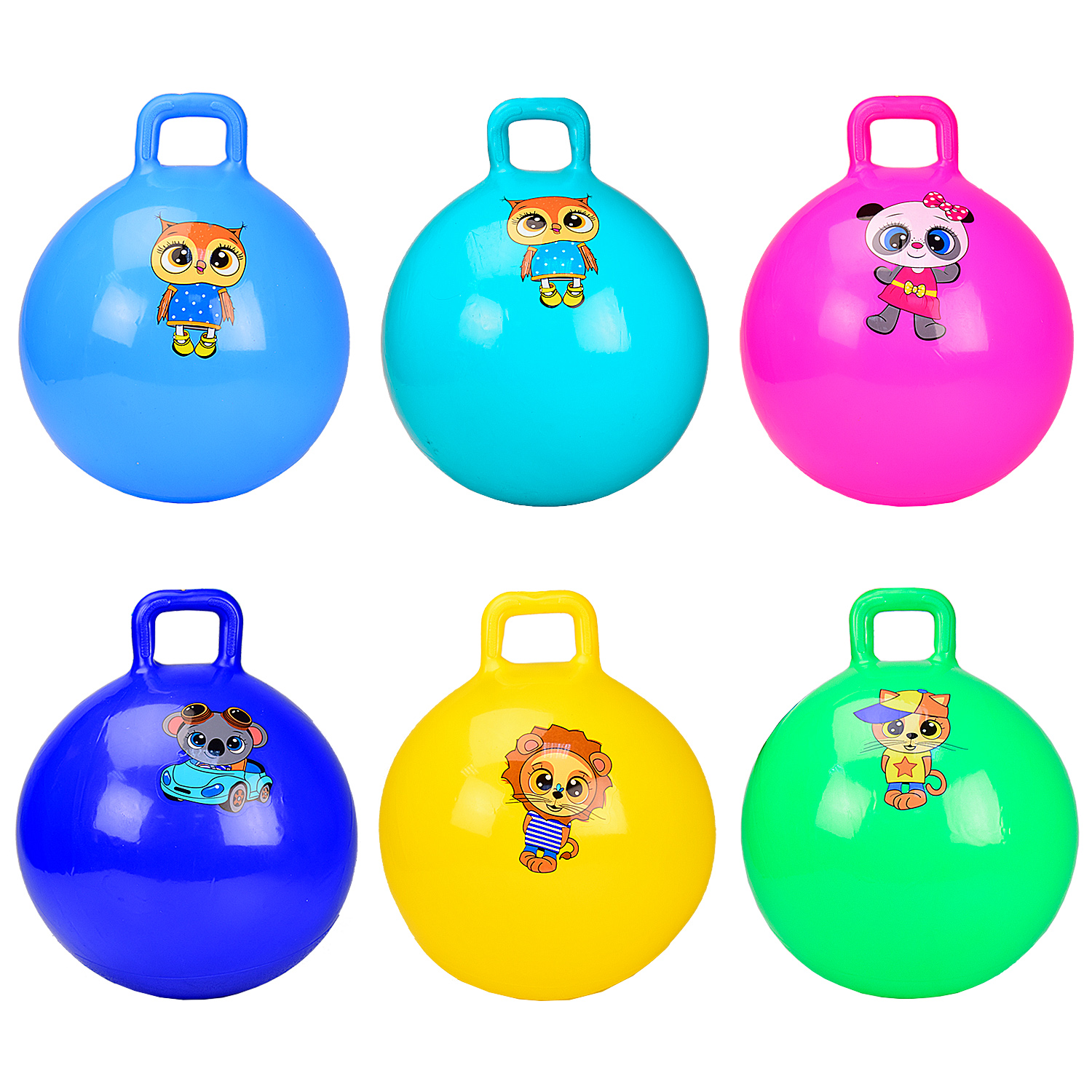 М'яч для фітнесу 45 см, 350 г, в асортименті