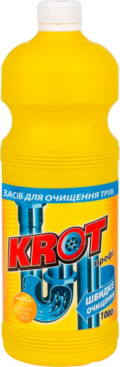 Засіб для чищення труб «Кріт» 1 л, ТМ Онікс