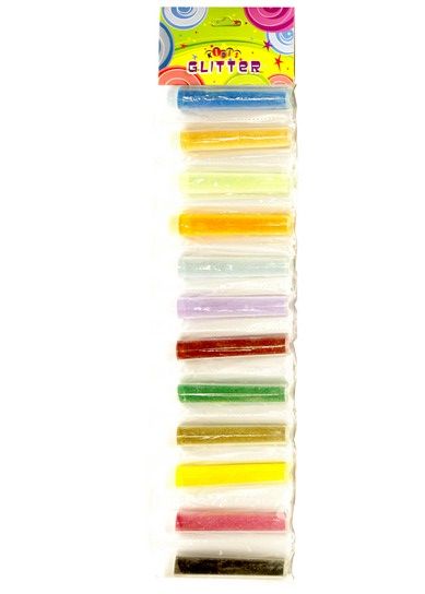 Пісок кольоровий матовий на стрічці 12 кольорів, ТМ J.Otten