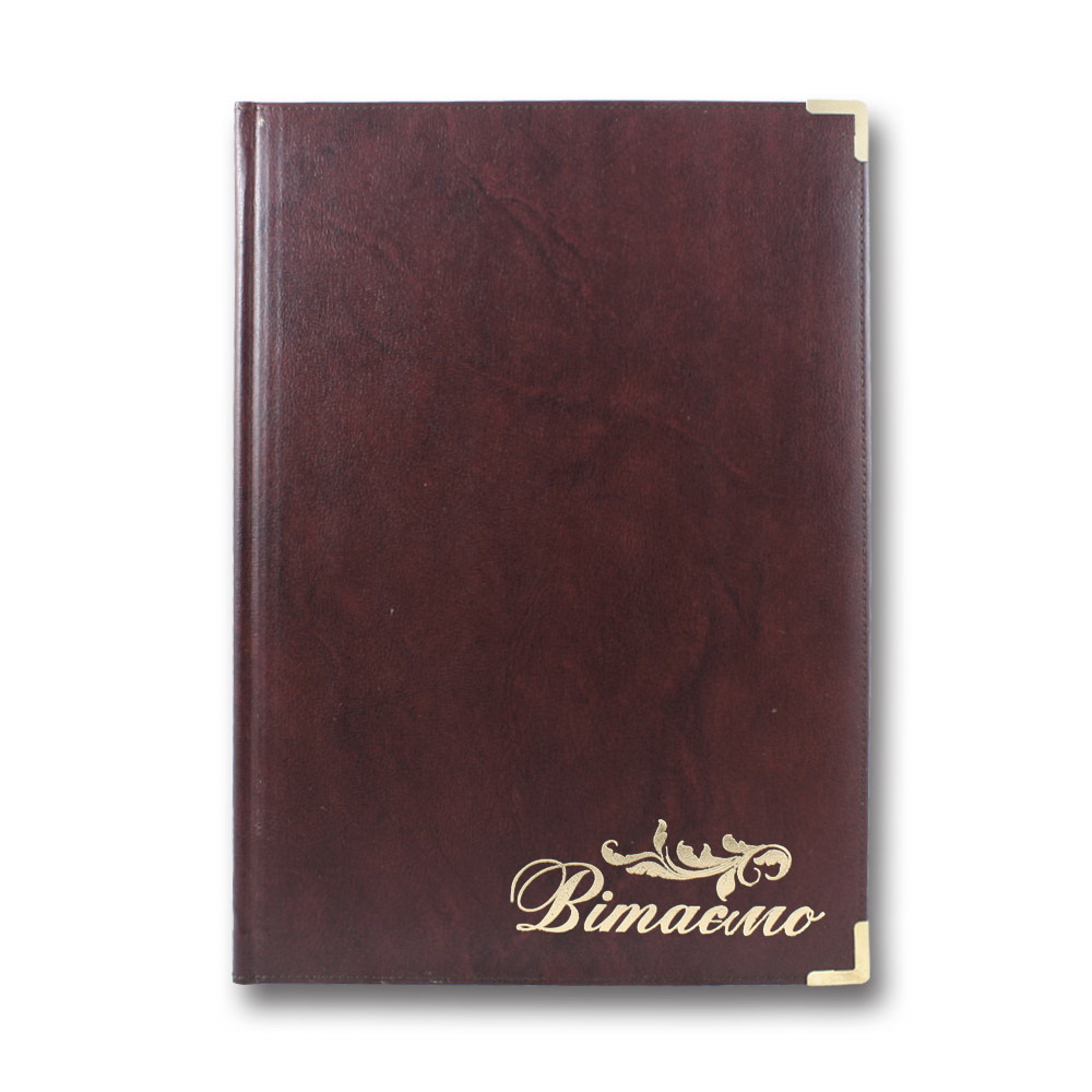 Папка вітальна Miradur «Вітаємо» А4 бордова, TM Brisk