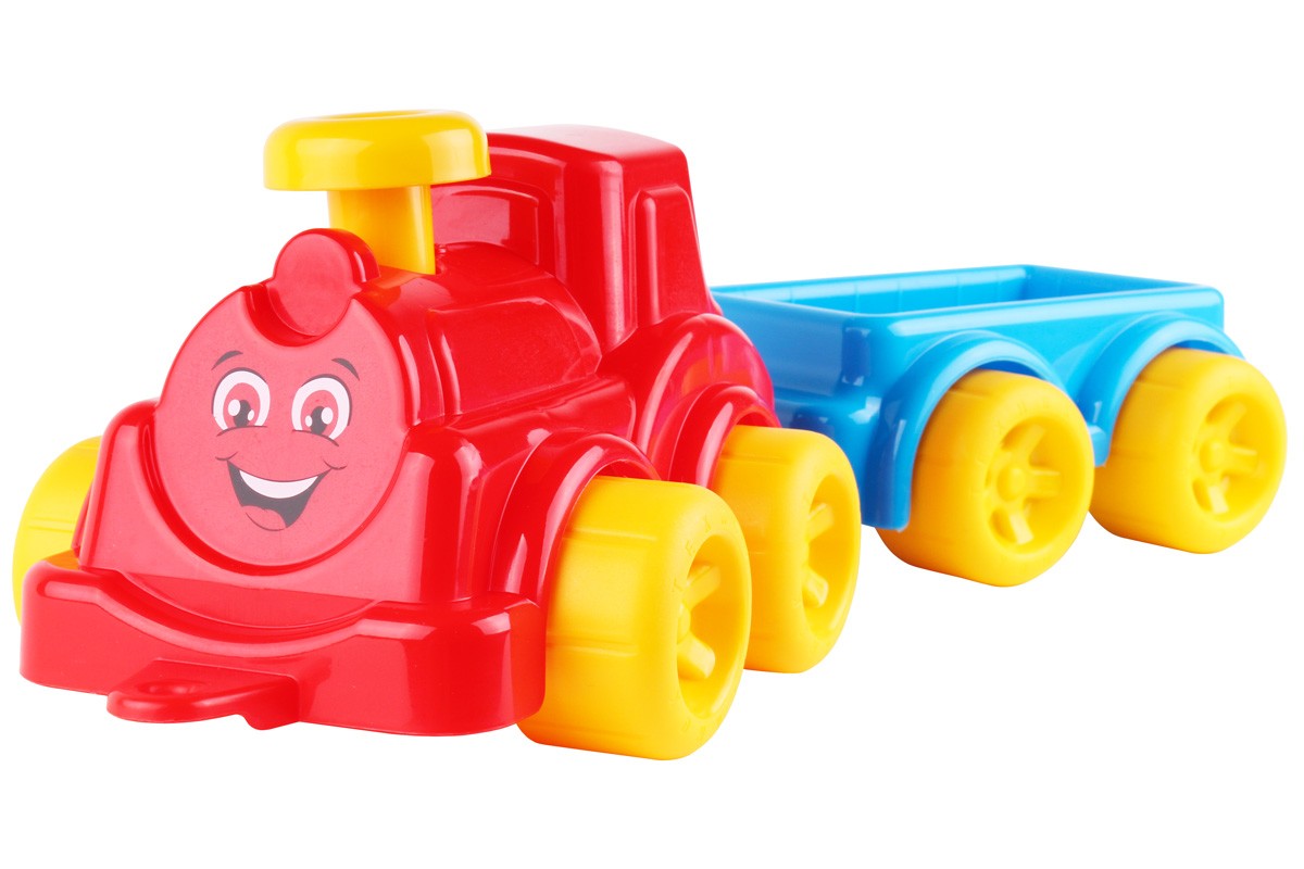 Паровоз «Максик» 26х17х14 см, в асортиментиі, ТМ Технок