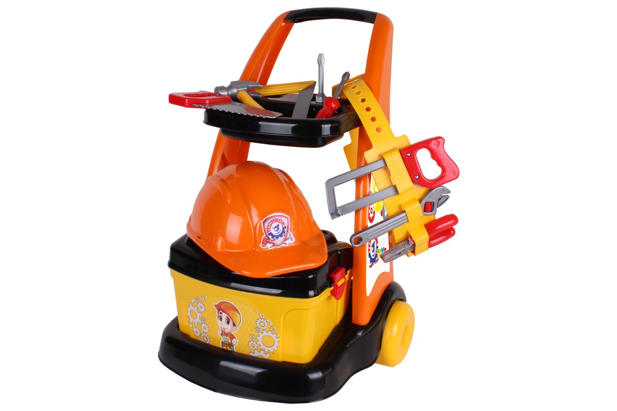 Набір інструментів: підставка, саквояж та 11 інструментів, у коробці 37,5х20х62 см, ТМ Технок