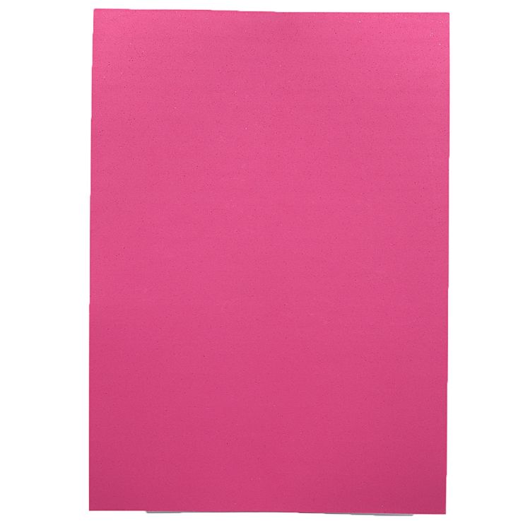 Фоаміран A4 товщиною 1,5 мм 10 аркушів з клеєм, темно-рожевий, ТМ J.Otten