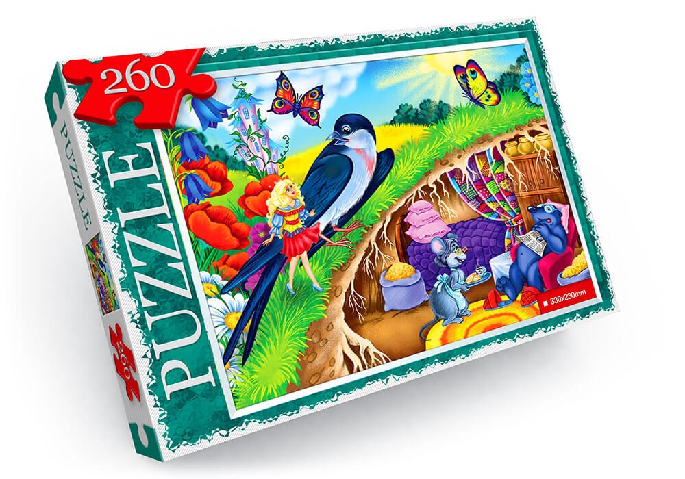 Пазли на 260 елементів, ТМ Данко Тойс