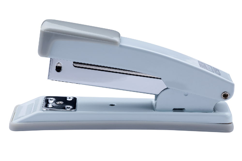 Степлер до 20 аркушів металевий сірий під скобу № 24, 26, ТМ Buromax