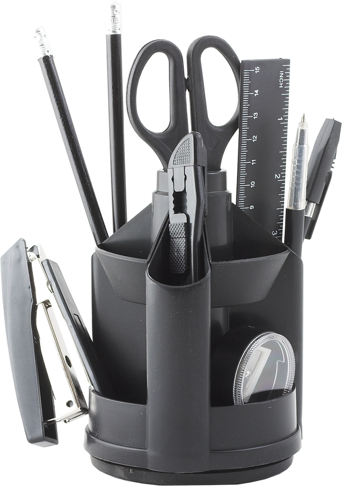 Підставка настільна карусель обертається на 360° з 13 предметів, JOBMAX