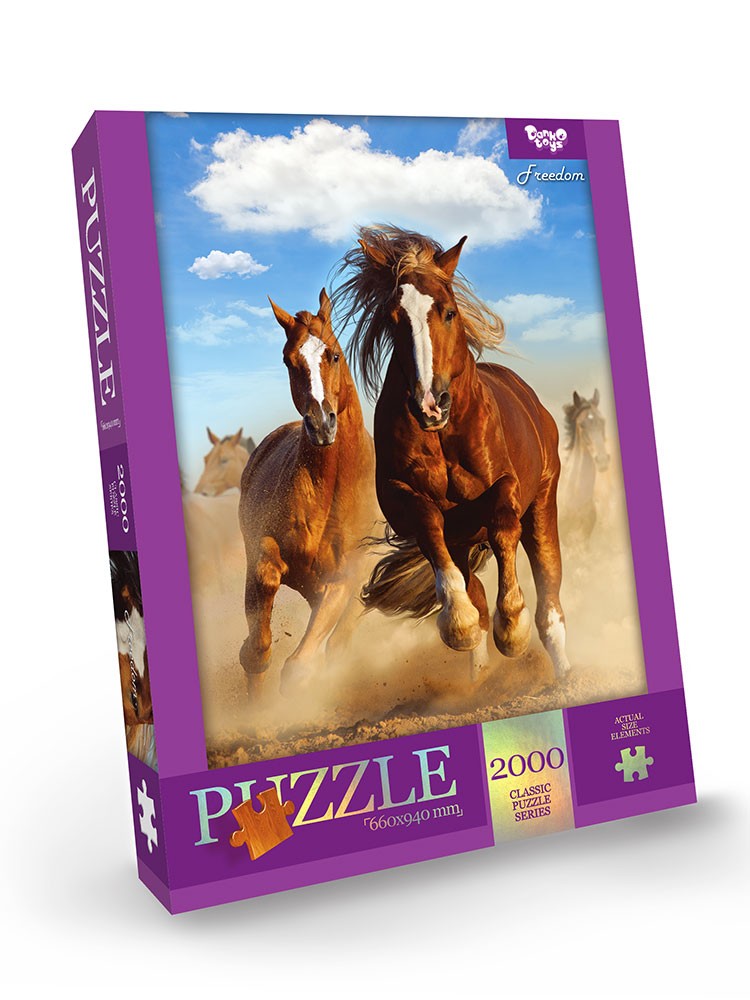 Пазли на 2000 елементів, ТМ Данко Тойс