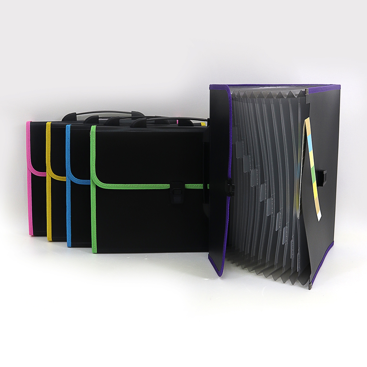 Папка-портфель «Student» А4+ на 13 відділень з замком, ТМ J.Otten