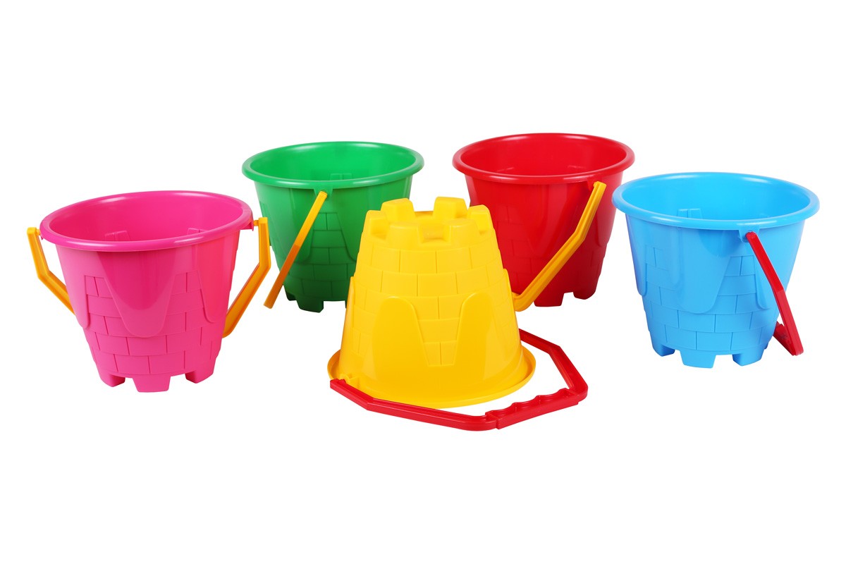 Відерце для піску «Замок»1,8 л, 20х18х14 см, ТМ Технок