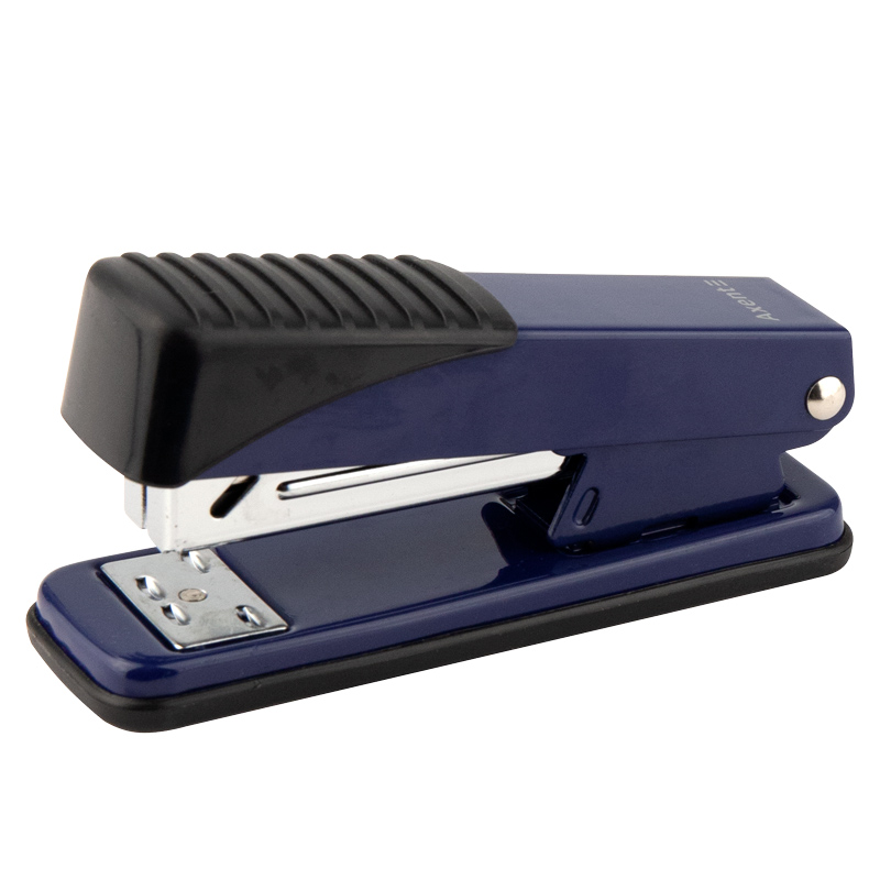 Степлер «Exakt-2» металевий синій до 25 аркушів під скобу № 24/6, ТМ Axent