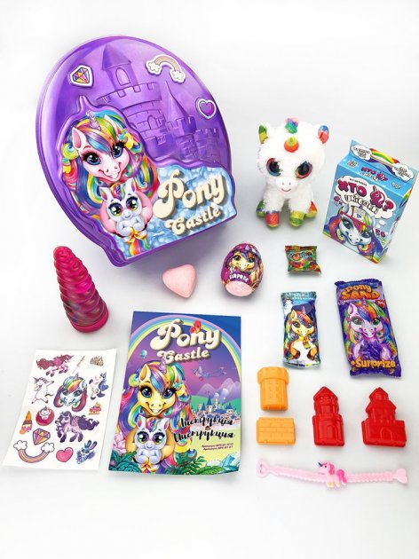 Креативна творчість «Pony Castle», у коробці 28х26х12 см, ТМ Данко Тойс