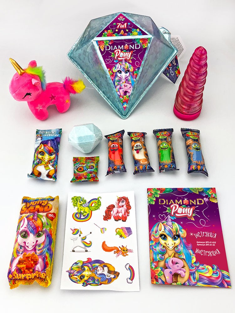 Креативна творчість «Diamond Pony», у коробці 17х20х19 см, ТМ Данко Тойс