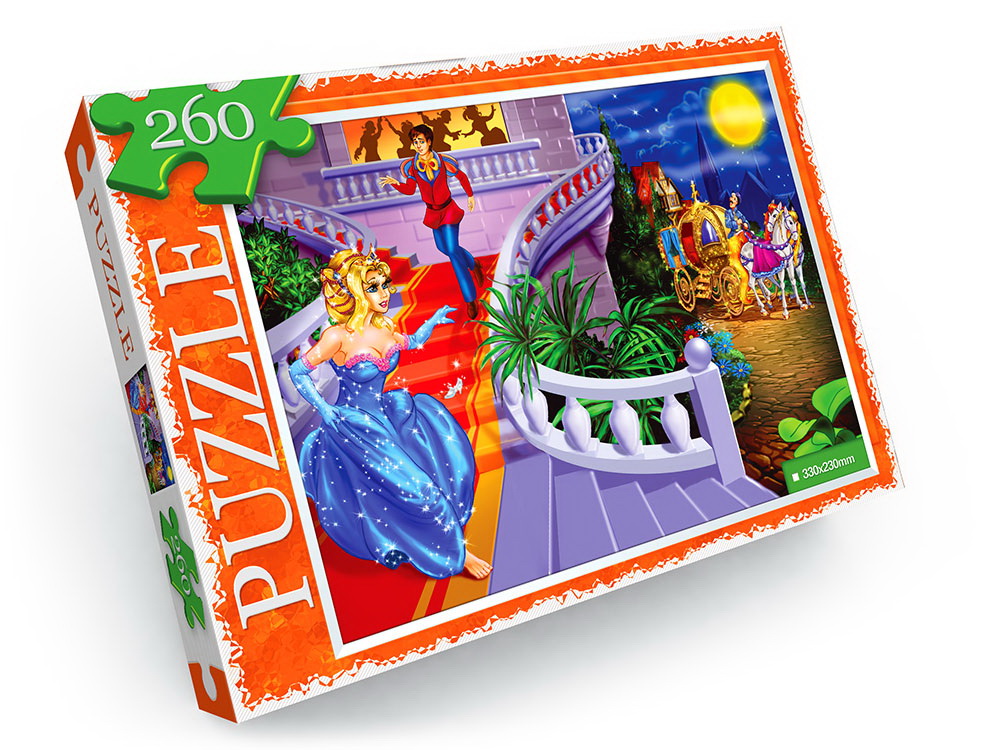 Пазли на 260 елементів, ТМ Данко Тойс