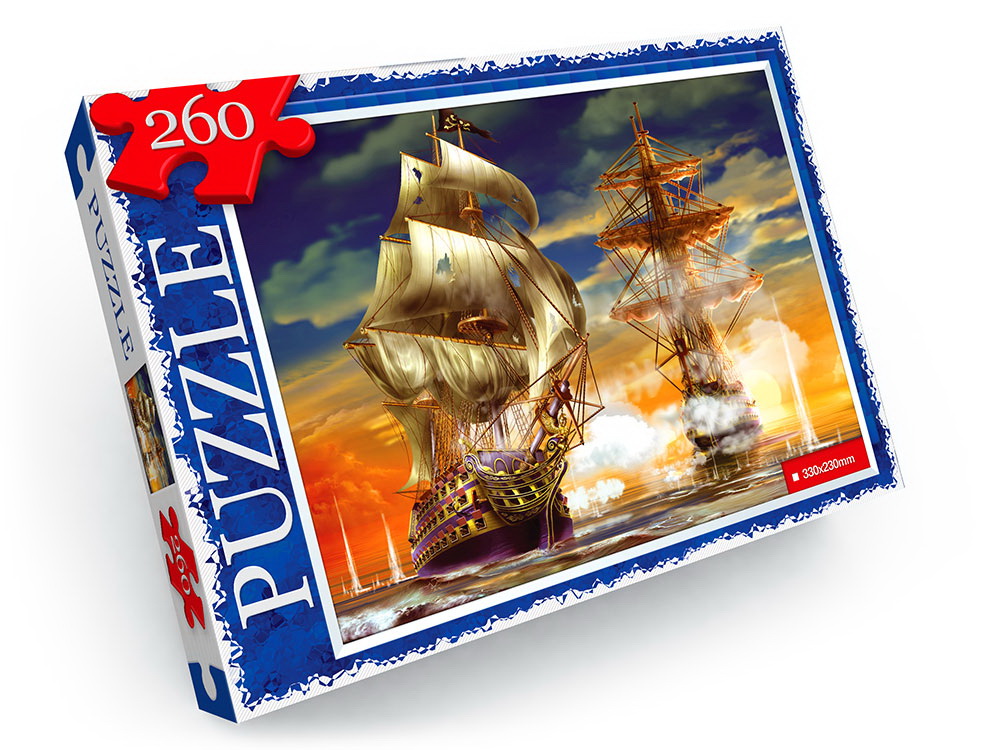 Пазли на 260 елементів, ТМ Данко Тойс