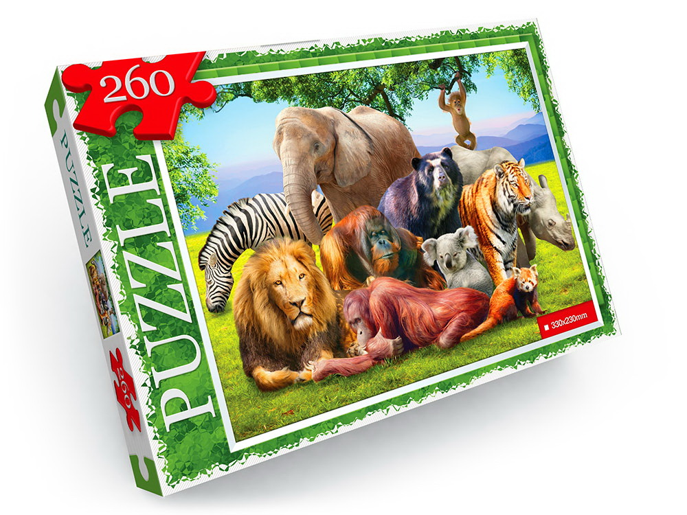 Пазли на 260 елементів, ТМ Данко Тойс