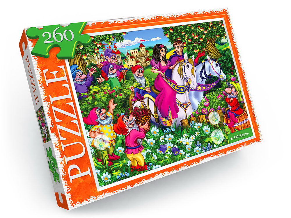 Пазли на 260 елементів, ТМ Данко Тойс
