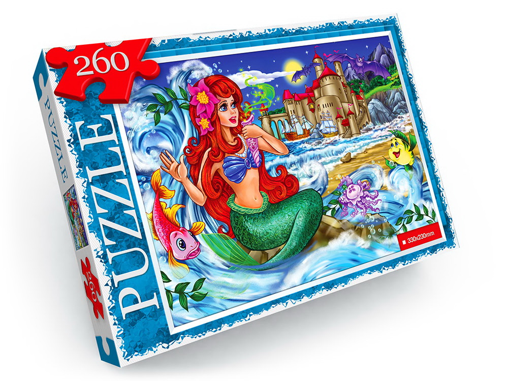 Пазли на 260 елементів, ТМ Данко Тойс