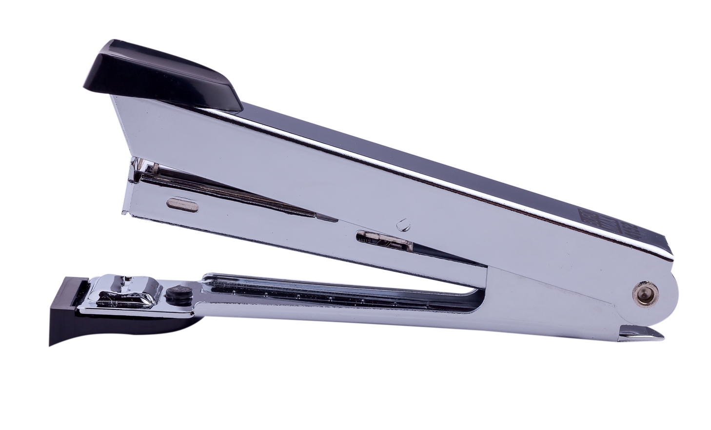 Степлер металевий до 12 аркушів чорний, скоба № 10,ТМ JOBMAX