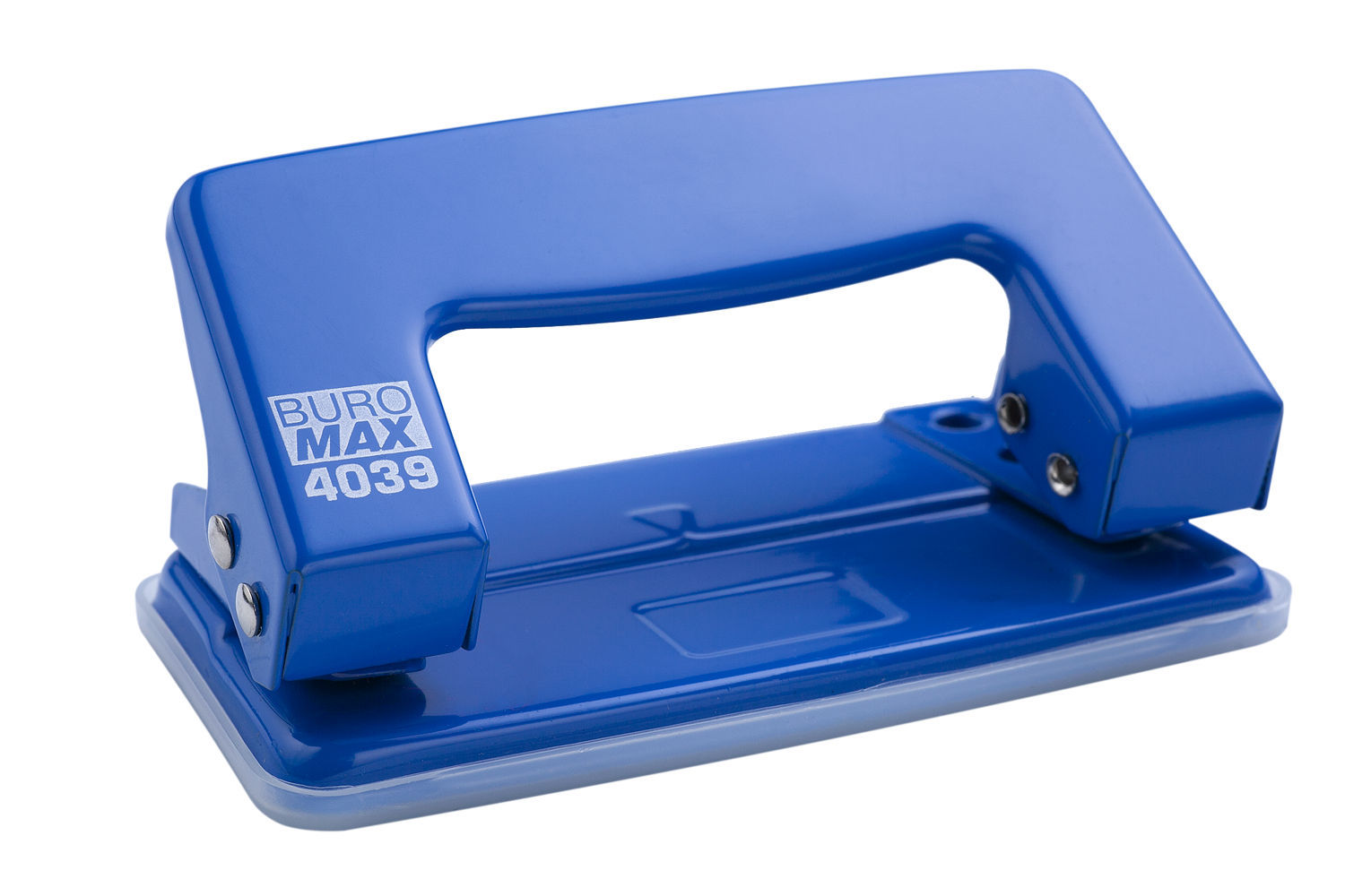 Діркопробивач до 10 аркушів металевий синій, ТМ JOBMAX