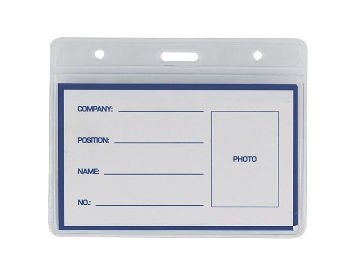 Бейдж-ідентифікатор горизонтальний, 95х75мм, TM Buromax